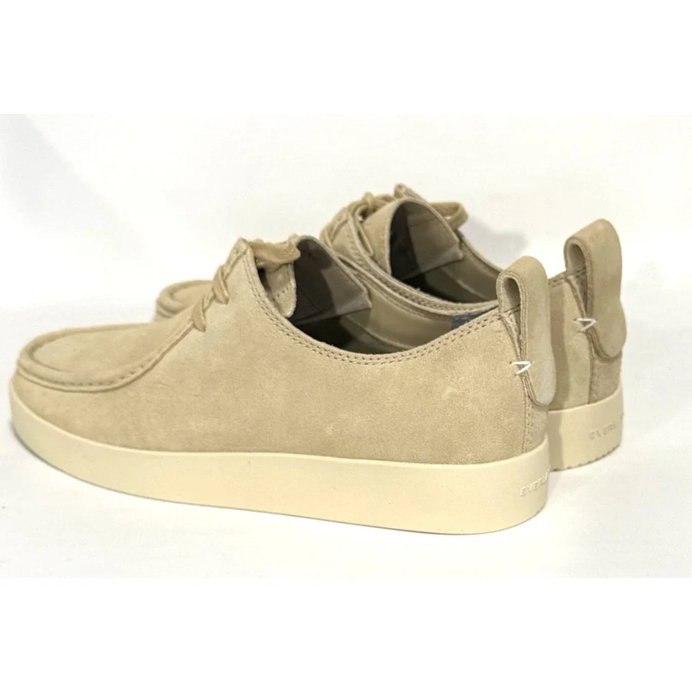 Everlane Shoes Men's Size 8.5 The Desert Suede Leather Lace Up Beige